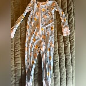 Little Sleepies Breakfast Buddies Bamboo Zippy Pajamas